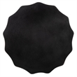 Safavieh Jaslyn In/Outdoor Concrete Accent Stool in Black