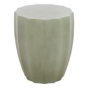 Safavieh Jaslyn In/Outdoor Concrete Accent Stool in Sage