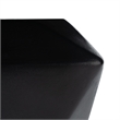 Safavieh Conan Concrete Accent Stool  in Black