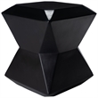 Safavieh Conan Concrete Accent Stool  in Black