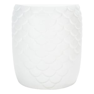 Safavieh Julyvia Concrete Accent Stool  in Ivory
