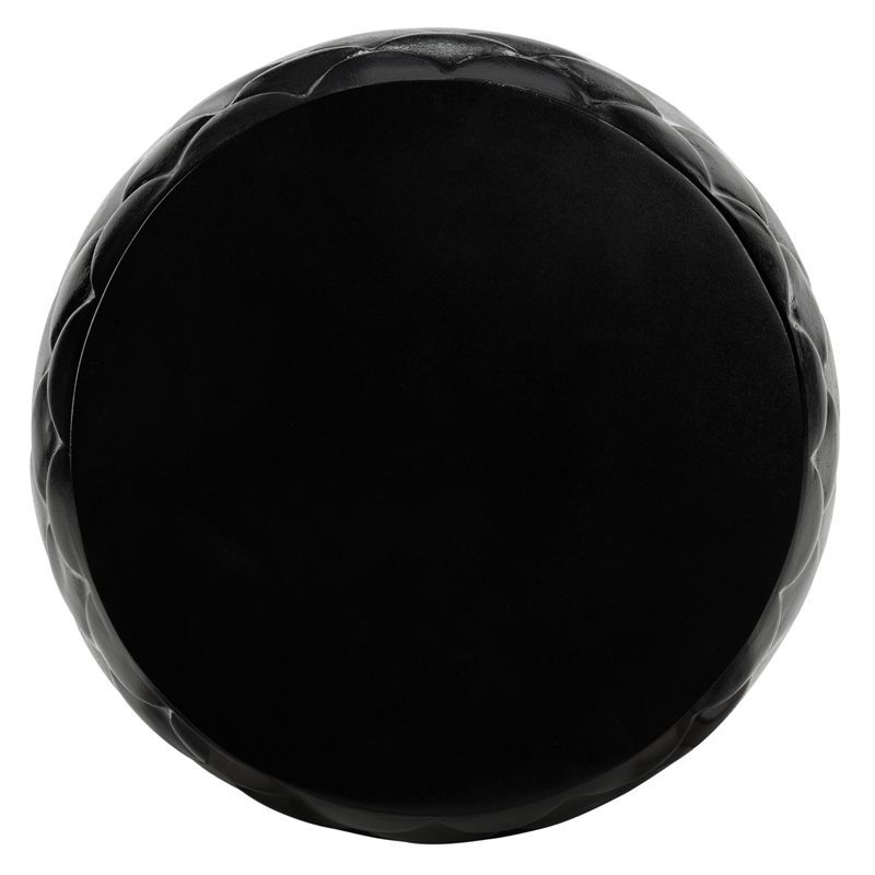 Safavieh Julyvia Concrete Accent Stool in Black