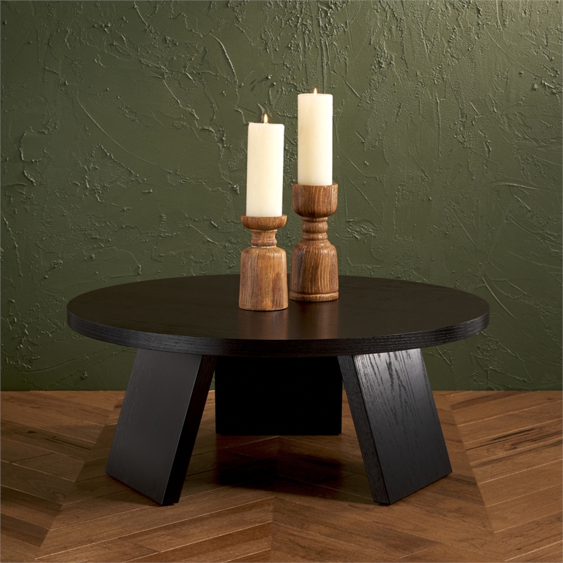 Safavieh Julianna Wood Coffee Table in Black
