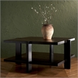Safavieh Quigley Square Wood Coffee Table in Black