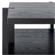 Safavieh Quigley Square Wood Coffee Table in Black