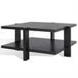 Safavieh Quigley Square Wood Coffee Table in Black