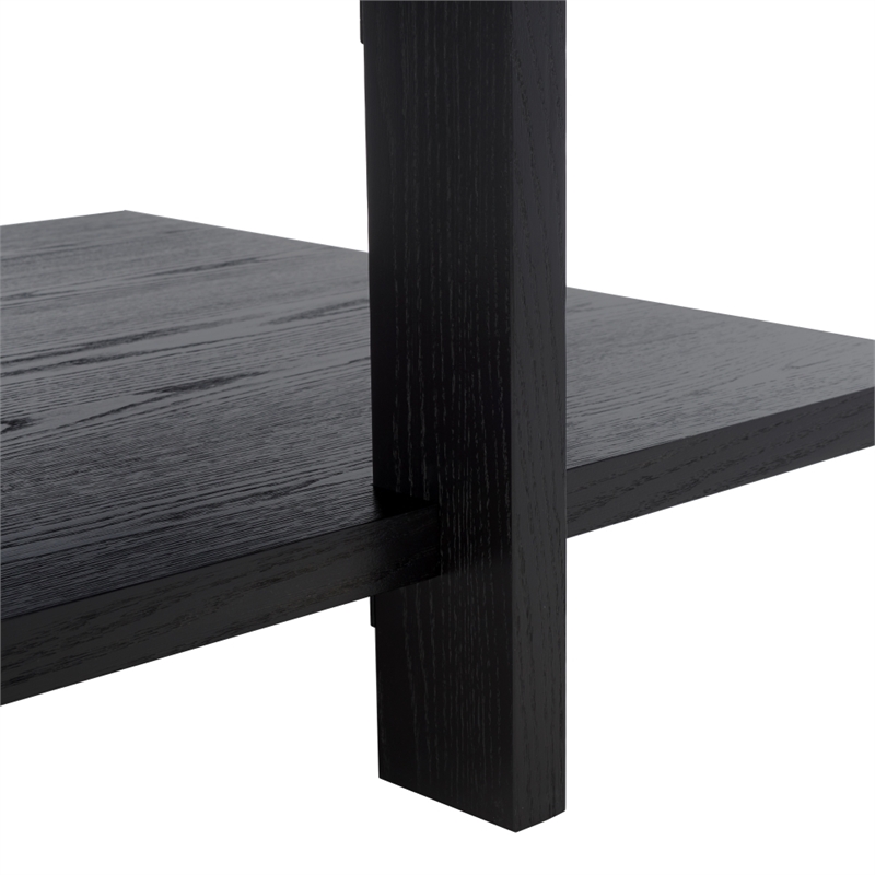 Safavieh Quigley Square Wood Coffee Table in Black