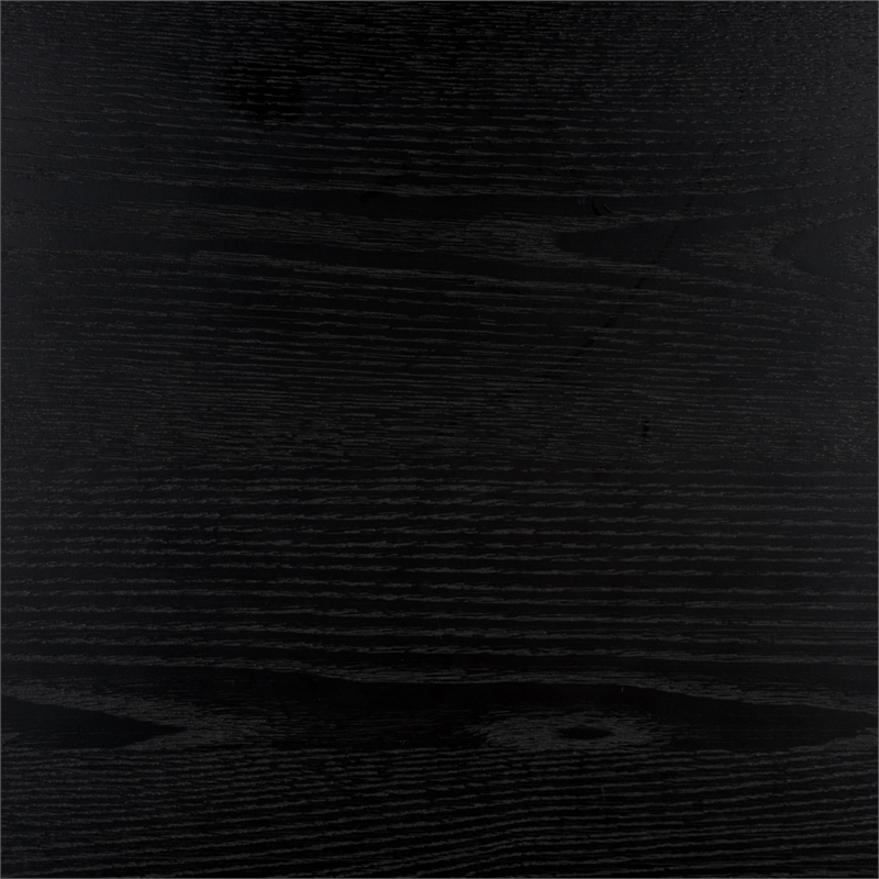Safavieh Quigley Square Wood Coffee Table in Black