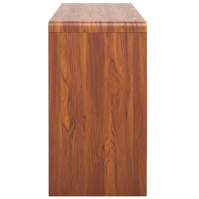 Safavieh Narine 4 Door 2 Shelf Wood  Sideboard/Media in Walnut