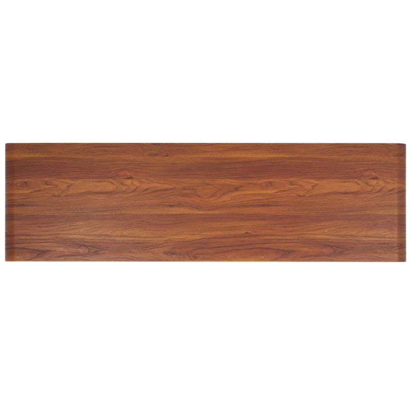 Safavieh Narine 4 Door 2 Shelf Wood  Sideboard/Media in Walnut