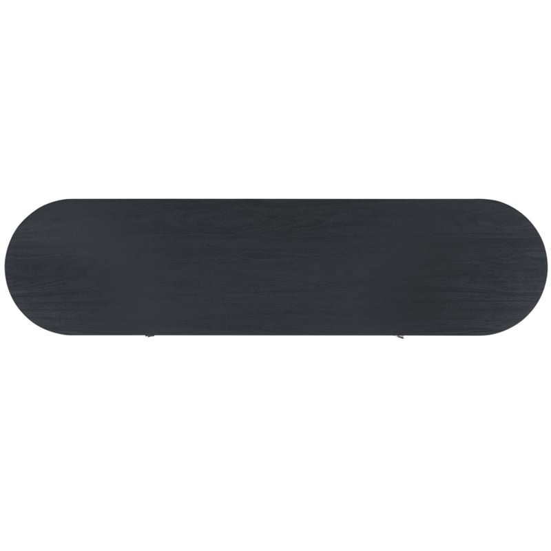 Safavieh Shaelynn 4 Door Wood  Sideboard/Media in Black / Black