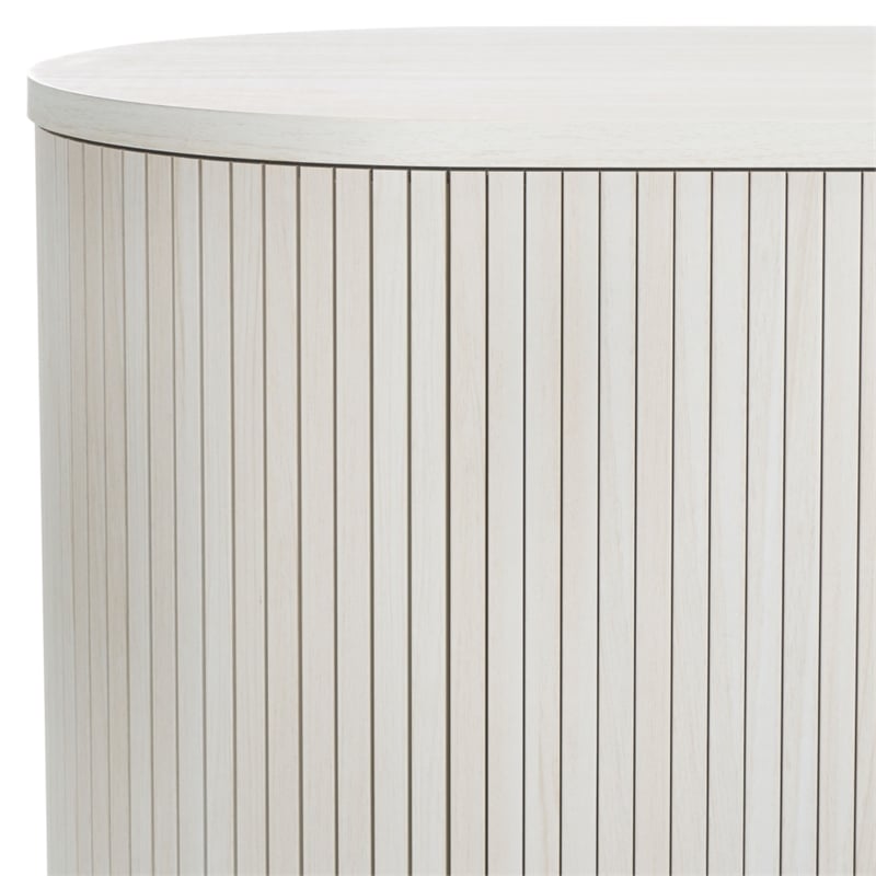 Safavieh Shaelynn 4 Door Wood  Sideboard/Media in White / Gold