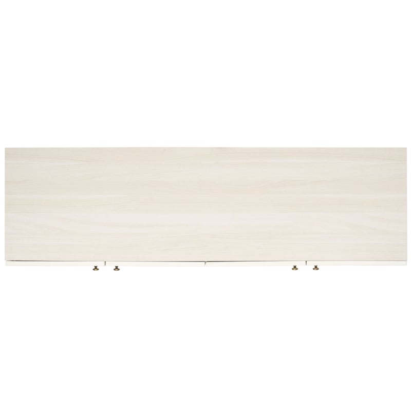 Safavieh Mayln 4 Door Wood and Steel Sideboard/Mediastand   in White / White