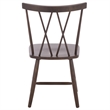 Safavieh Tayten Wood Spindle Back Dining Chair in Walnut