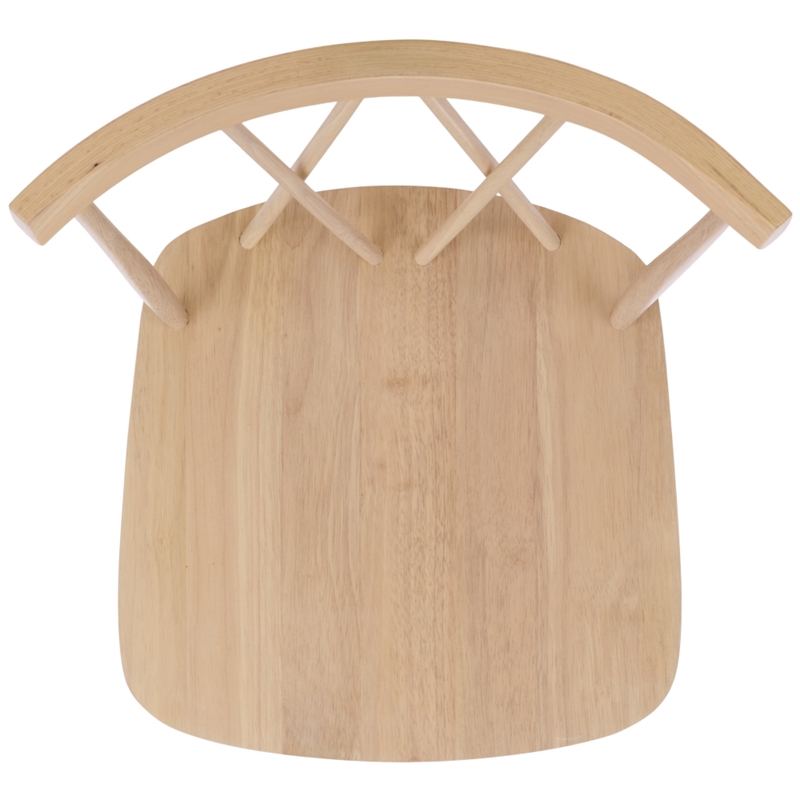 Safavieh Tayten Wood Spindle Back Dining Chair in White
