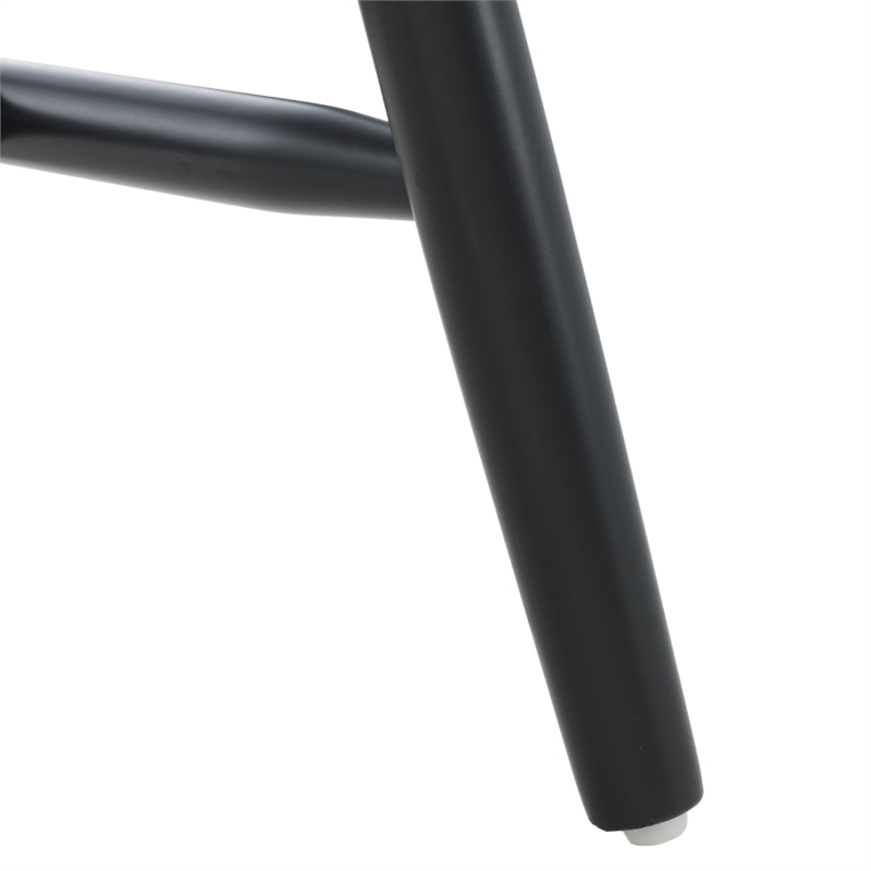 Safavieh Andreas Wood Spindle Dining Chairs in Black