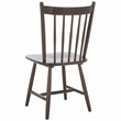 Safavieh Andreas Wood Spindle Dining Chairs in Walnut