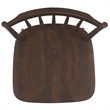 Safavieh Andreas Wood Spindle Dining Chairs in Walnut