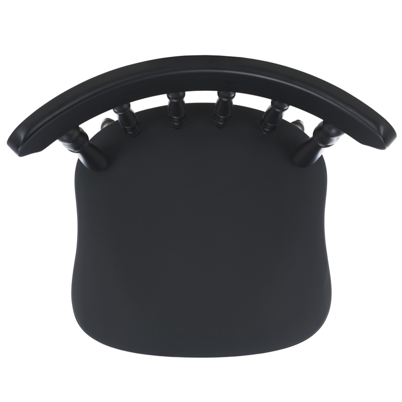 Safavieh Coralyn Wood Dining Chairs in Black