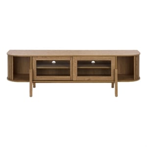Safavieh Tomori Wood Tv Stand  in Oak