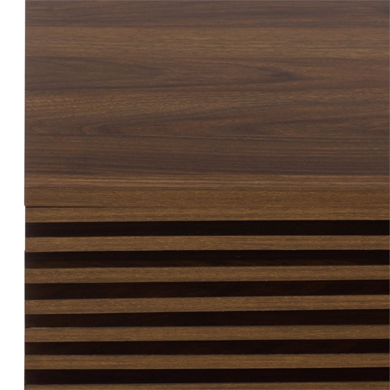 Safavieh Moroto 2 Door Wood Sideboard in Walnut