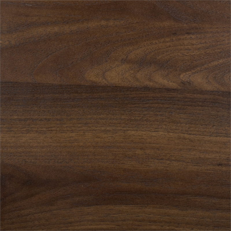 Safavieh Marami Wood and Metal Accent Table in Walnut / Black