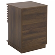 Safavieh Moroto 1 Drawer Wood Accent Table in Walnut
