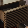 Safavieh Moroto 1 Drawer Wood Accent Table in Walnut