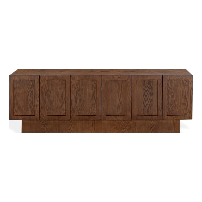 Safavieh Bethandria 6 Door Wood Sideboard  in Walnut