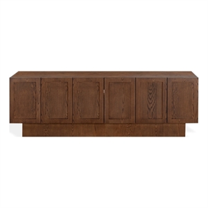 Safavieh Bethandria 6 Door Wood Sideboard  in Walnut