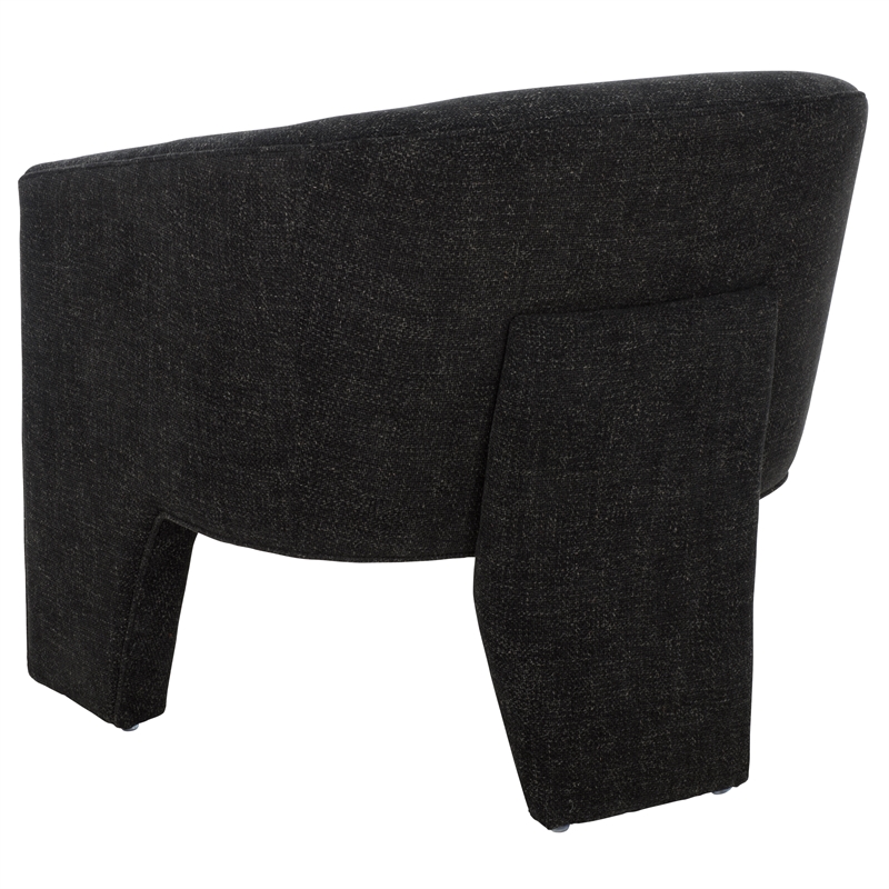 Safavieh Lahela Wood Accent Chair in Black