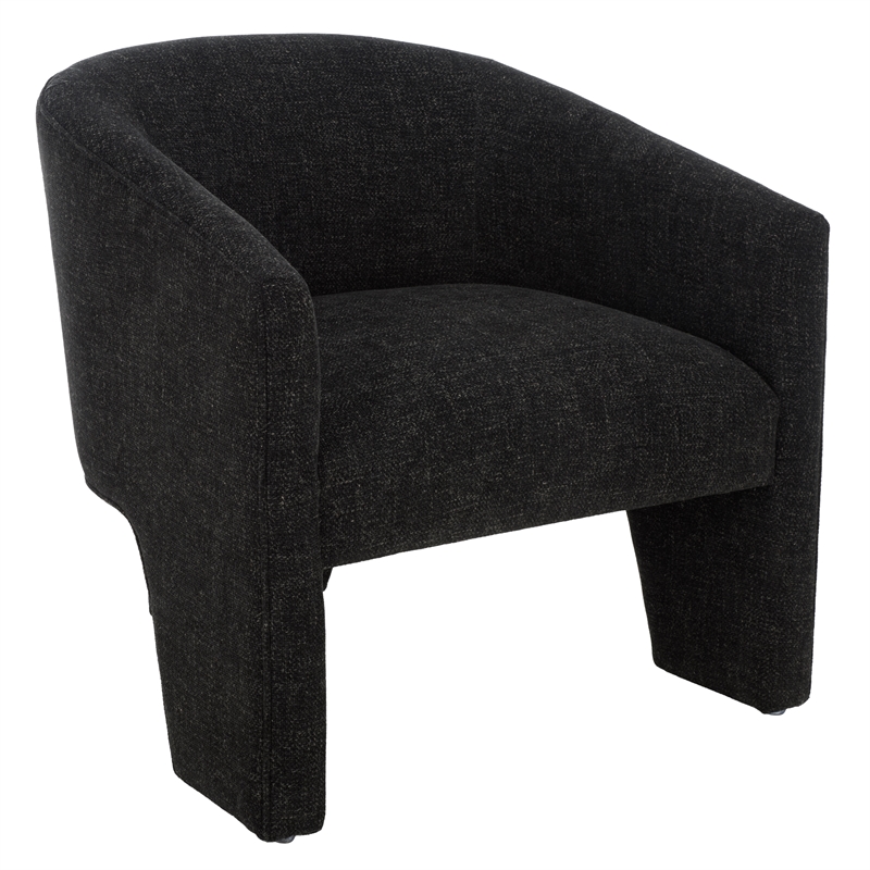 Safavieh Lahela Wood Accent Chair in Black