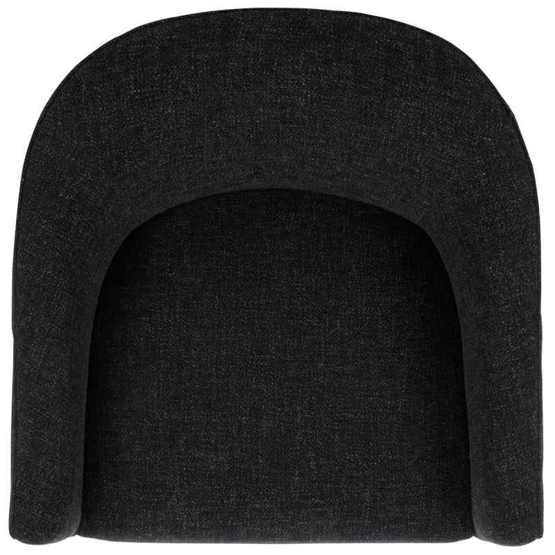 Safavieh Lahela Wood Accent Chair in Black