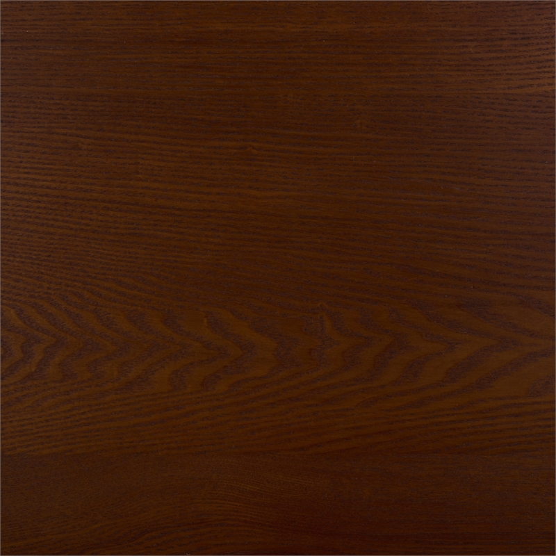 Safavieh Camoni 1 Shelf Wood Coffee Table in Walnut