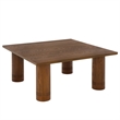 Safavieh Aramin Wood Coffee Table in Walnut