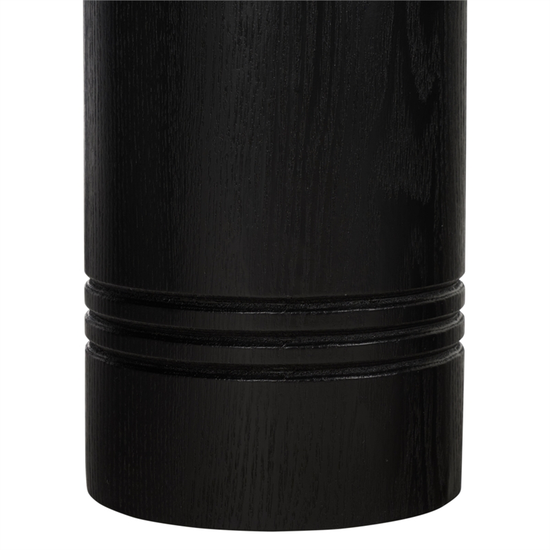 Safavieh Aramin Wood Coffee Table in Black