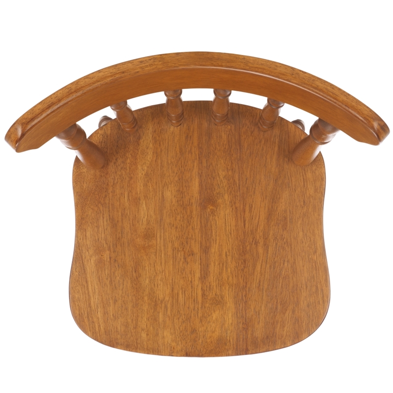 Safavieh Coralyn Wood Dining Chairs in Brown
