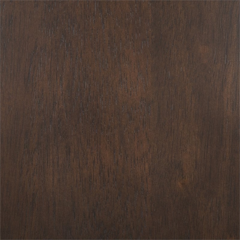 Safavieh Aziel Wood Spindle Dining Chairs in Dark Walnut