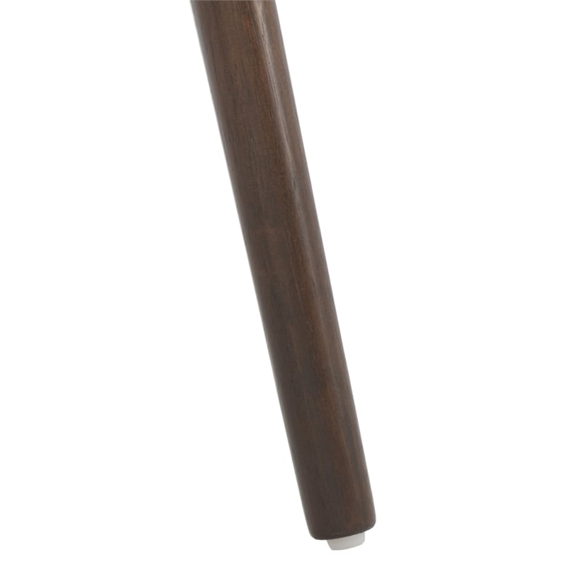 Safavieh Aziel Wood Spindle Dining Chairs in Dark Walnut
