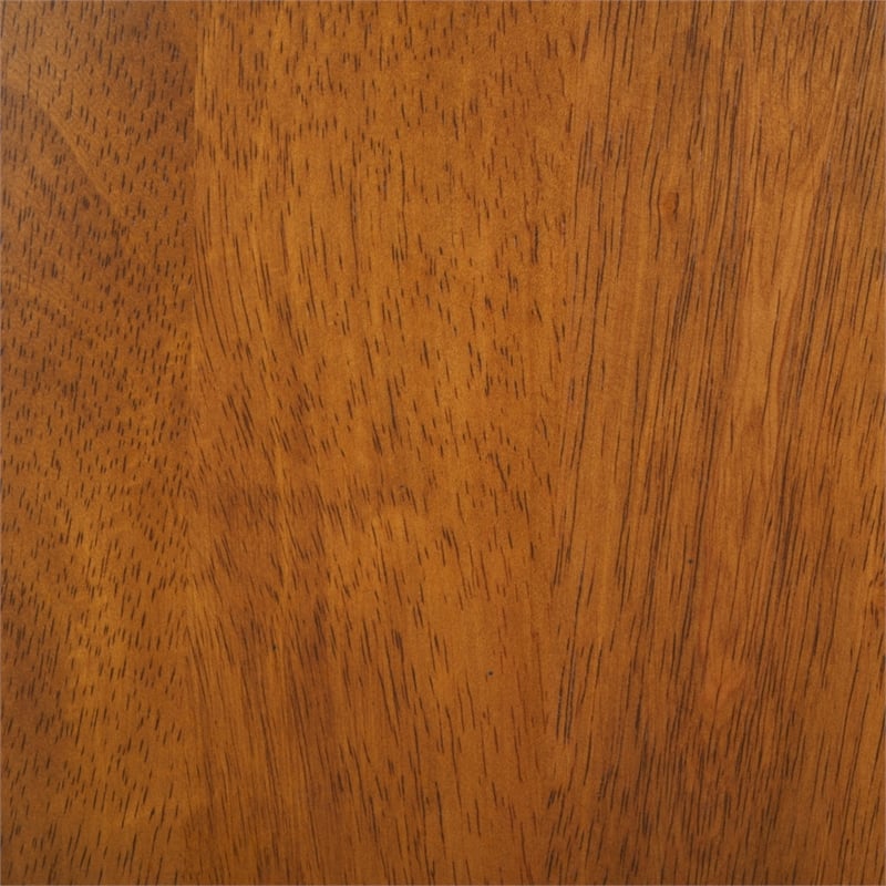 Safavieh Aziel Wood Spindle Dining Chairs in Brown