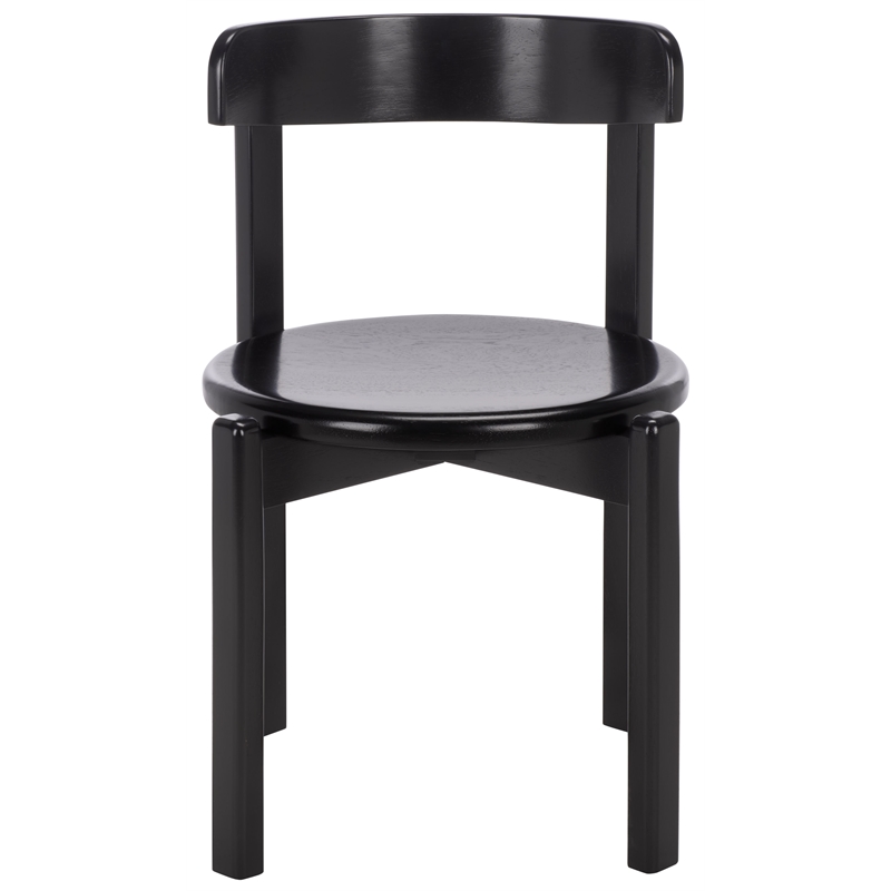Safavieh Calixto Wood Dining Chair in Black