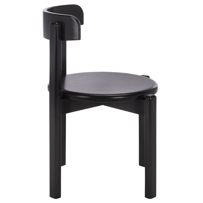 Safavieh Calixto Wood Dining Chair in Black
