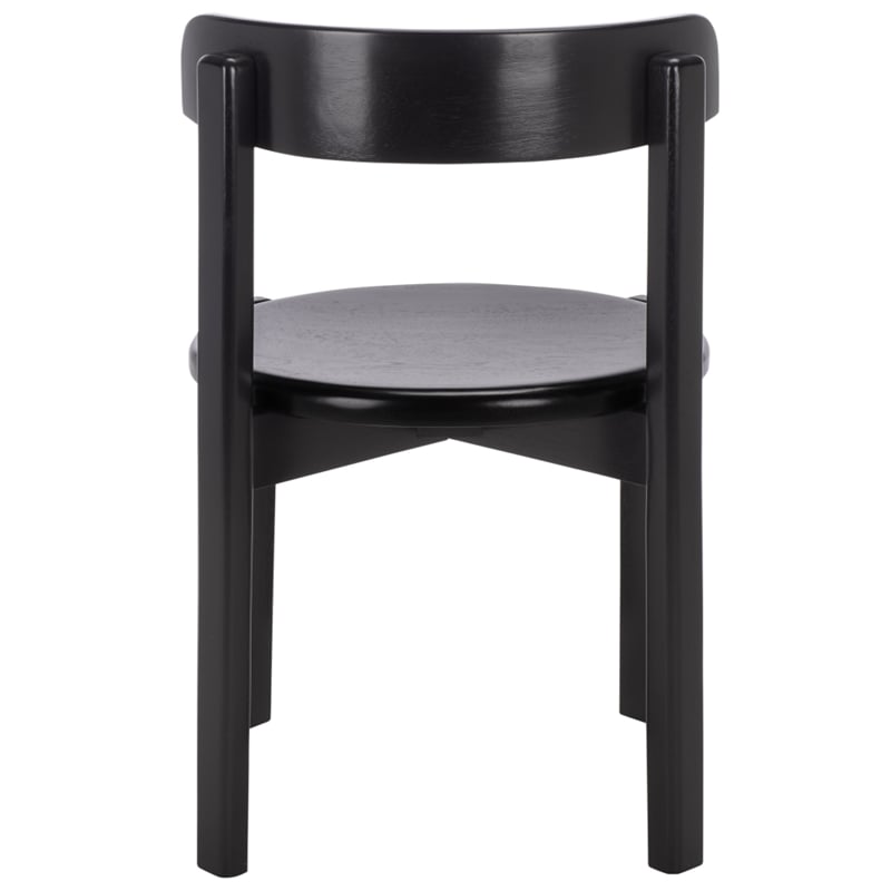 Safavieh Calixto Wood Dining Chair in Black