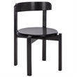Safavieh Calixto Wood Dining Chair in Black
