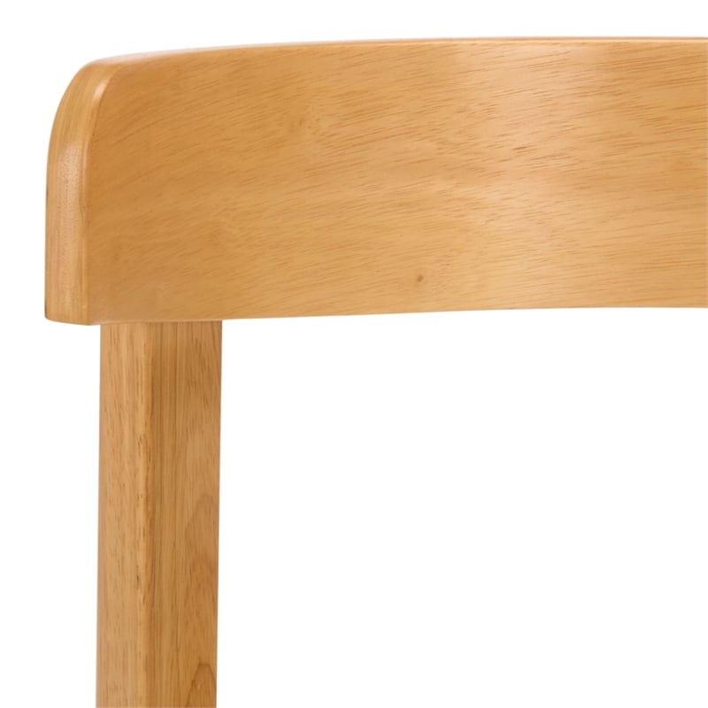Safavieh Calixto Wood Dining Chair in Light Brown