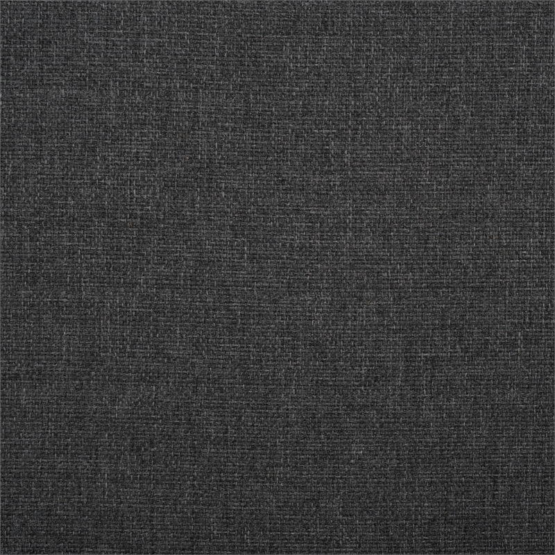 Safavieh Anselm Upholstered Wood and Fabric Dining Chair in Gray / Black