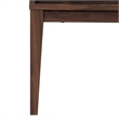 Safavieh Fidia 1 Drawer Wood Nightstand in Dark Walnut