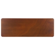 Safavieh Florent Wood and Metal Bench in Walnut