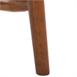 Safavieh Florent Wood and Metal Bench in Walnut