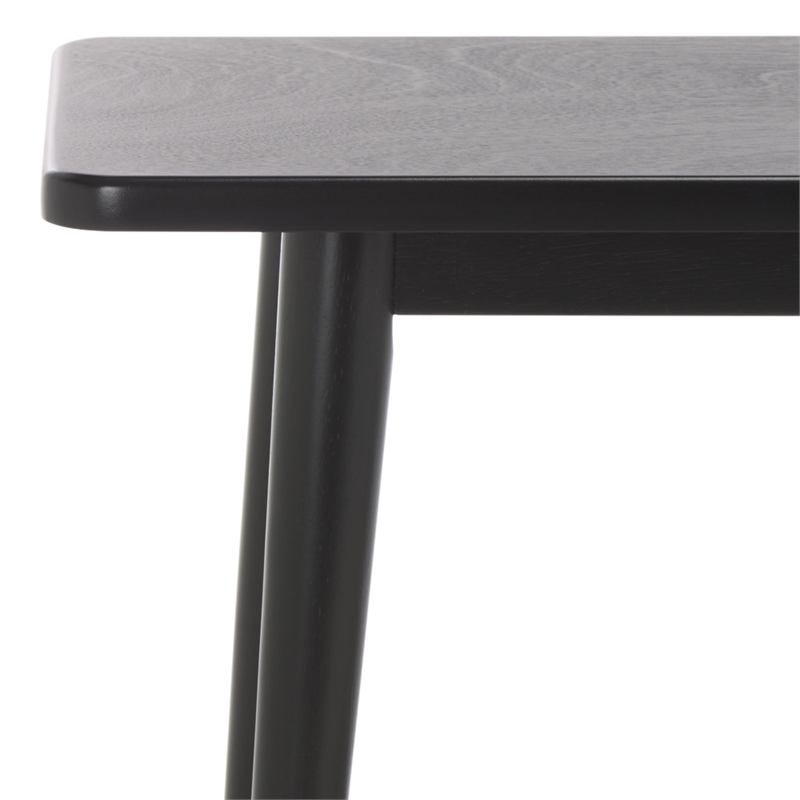 Safavieh Florent Wood and Metal Bench in Black